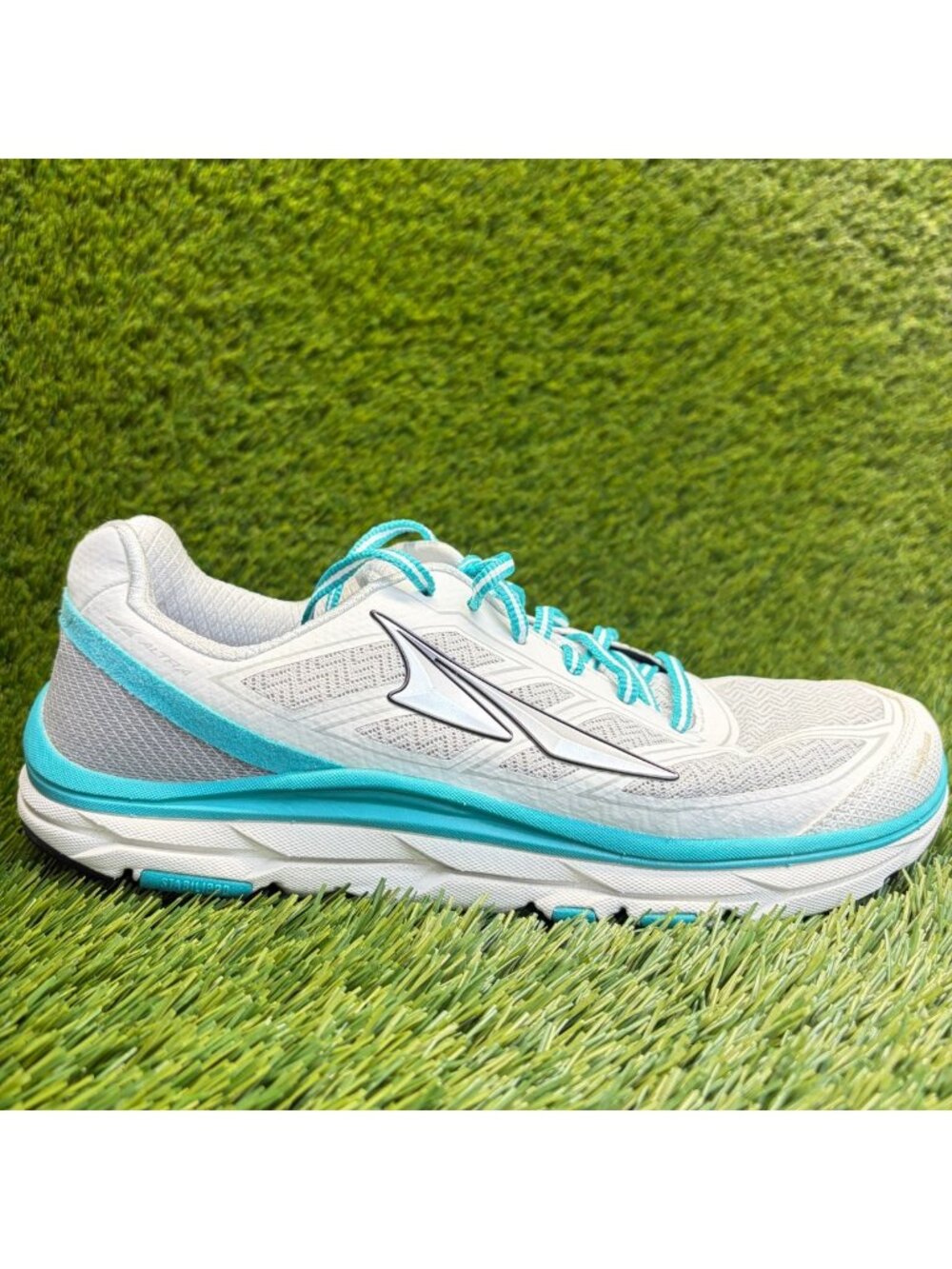 Altra Provision 3.5 Womens Size 9.5 Gray Blue Athletic Running Shoes Sneakers